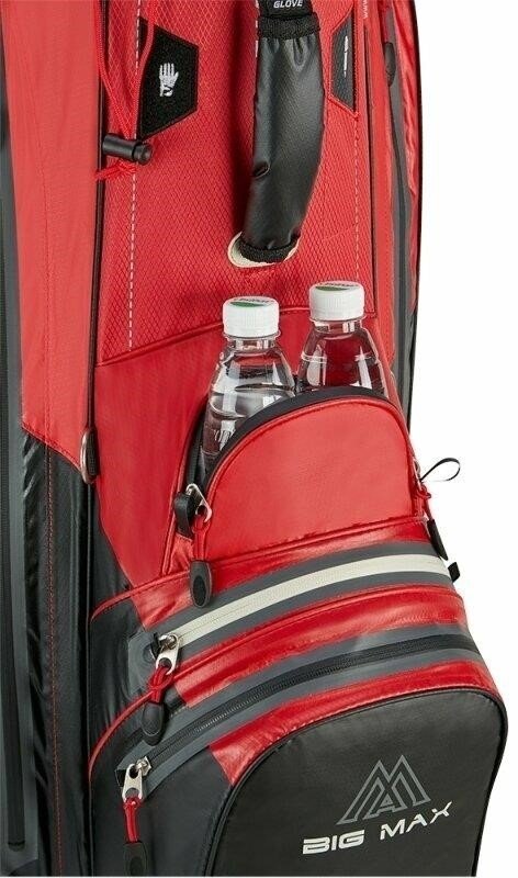 Big Max AQUA Tour 4 cart bag, červeno/čierny