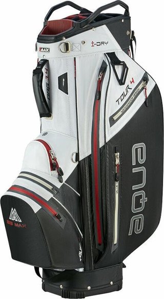 Big Max AQUA Tour 4 cart bag, biela/čierna/merlot