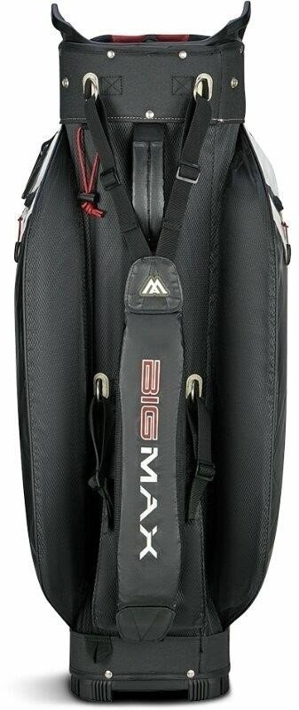 Big Max AQUA Tour 4 cart bag, biela/čierna/merlot