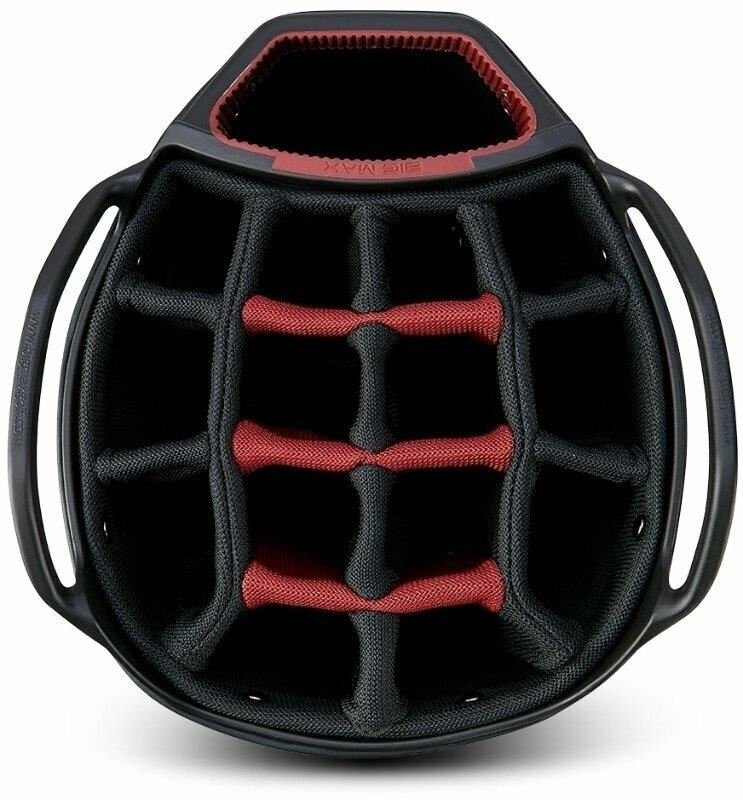 Big Max AQUA Tour 4 cart bag, biela/čierna/merlot