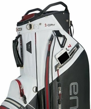 Big Max AQUA Tour 4 cart bag, biela/čierna/merlot