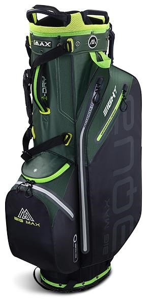 Big Max AQUA Eight G stand bag, lesná zelená/čierna/limetková