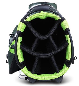 Big Max AQUA Eight G stand bag, lesná zelená/čierna/limetková
