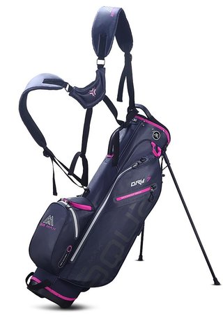 Big Max AQUA Seven G stand bag, steel blue/fuchsia