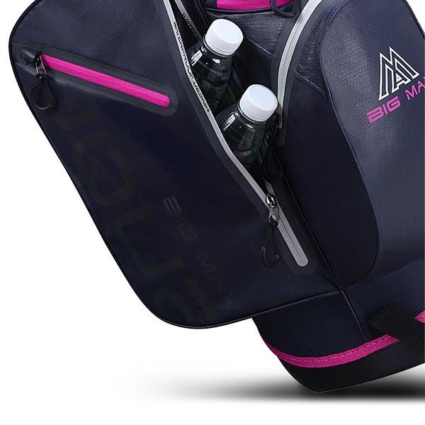 Big Max AQUA Seven G stand bag, steel blue/fuchsia