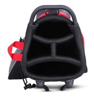Big Max Dri Lite Seven G stand bag, black/red