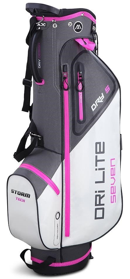 Big Max Dri Lite Seven G stand bag, charcoal/fuchsia/white