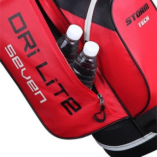 Big Max Dri Lite Seven G stand bag, červená/čierna