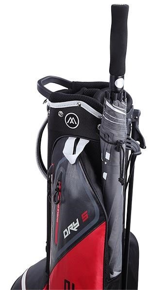 Big Max Dri Lite Seven G stand bag, červená/čierna