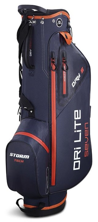 Big Max Dri Lite Seven G stand bag, steel blue/rust/white