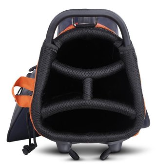 Big Max Dri Lite Seven G stand bag, steel blue/rust/white