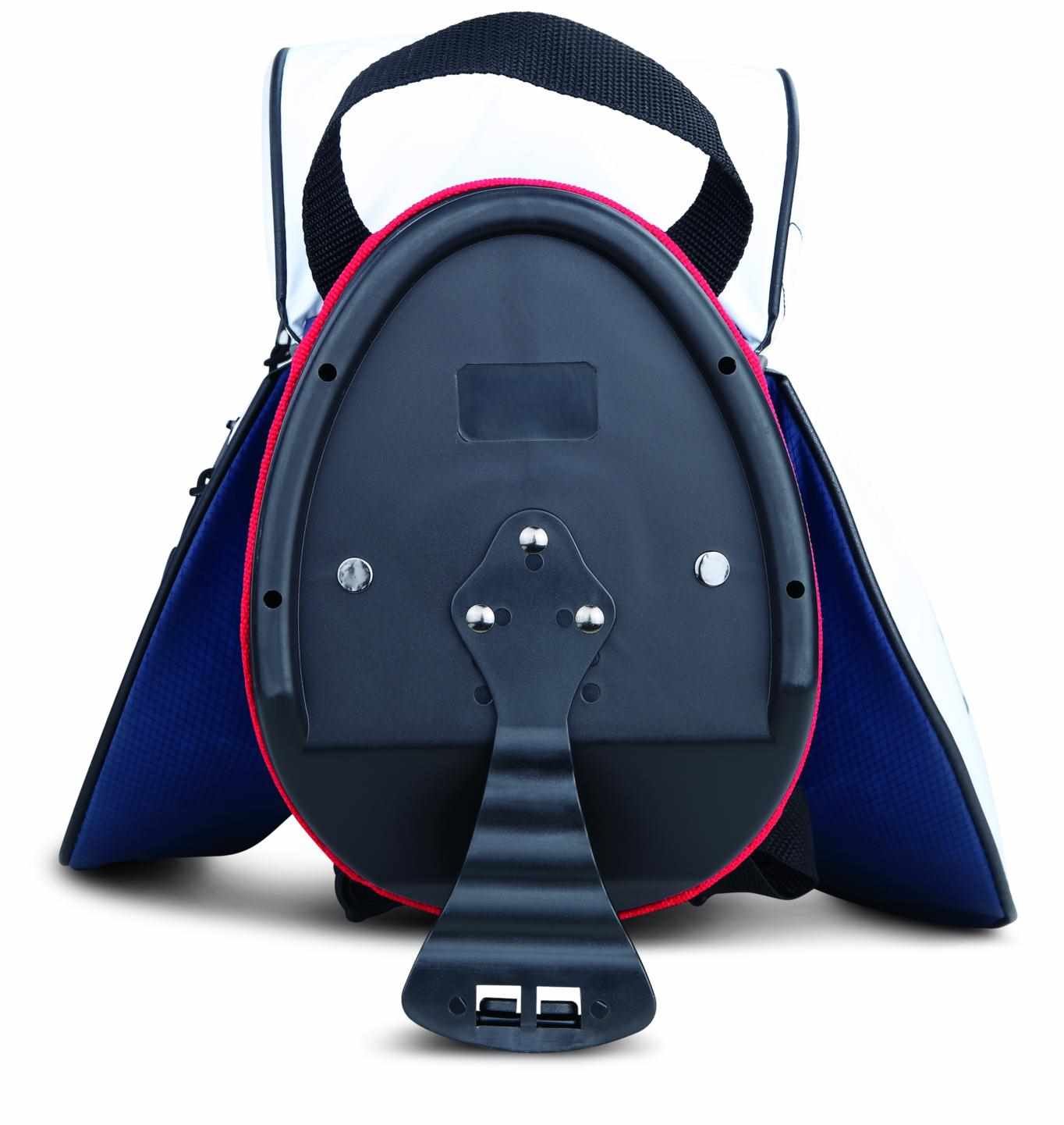 Big Max Dri Lite Seven G stand bag, biela/navy/červená