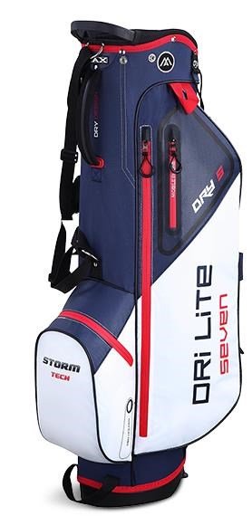Big Max Dri Lite Seven G stand bag, biela/navy/červená