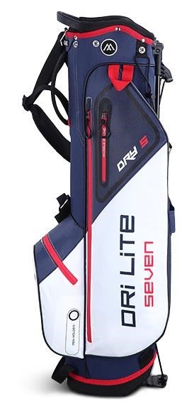 Big Max Dri Lite Seven G stand bag, biela/navy/červená