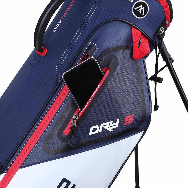 Big Max Dri Lite Seven G stand bag, biela/navy/červená