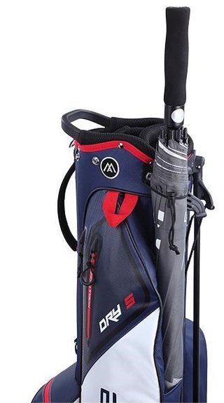 Big Max Dri Lite Seven G stand bag, biela/navy/červená
