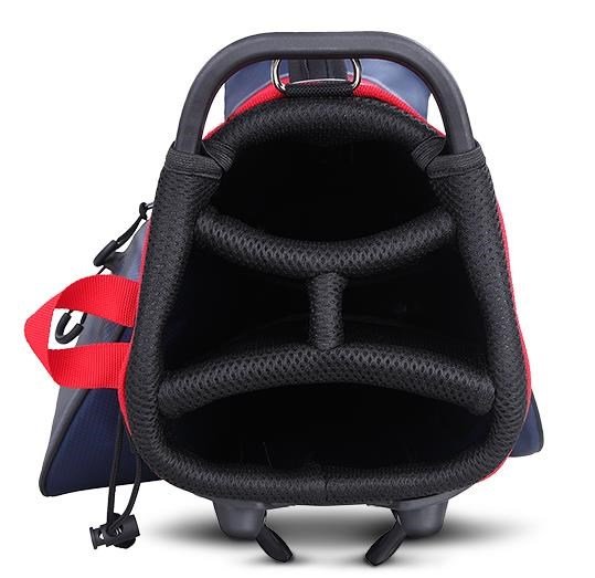 Big Max Dri Lite Seven G stand bag, biela/navy/červená