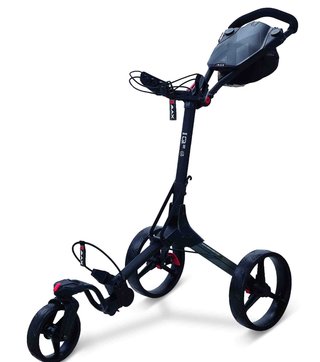 Big Max IQ2 360 manuálny golfový vozík, čierna