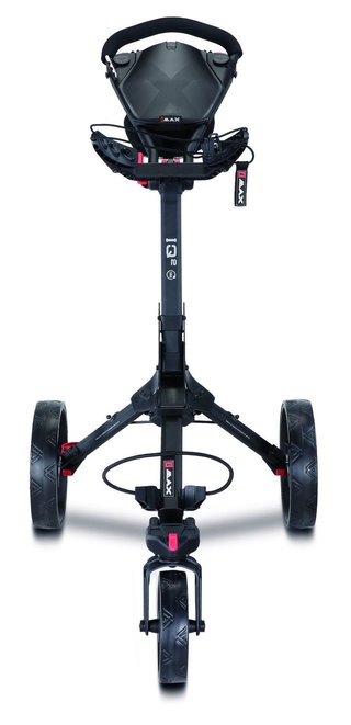 Big Max IQ2 360 manuálny golfový vozík, čierna