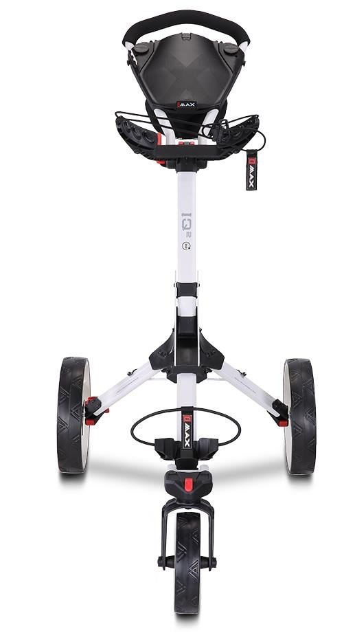 Big Max IQ2 360 manuálny golfový vozík, biela