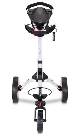 Big Max IQ2 360 manuálny golfový vozík, biela