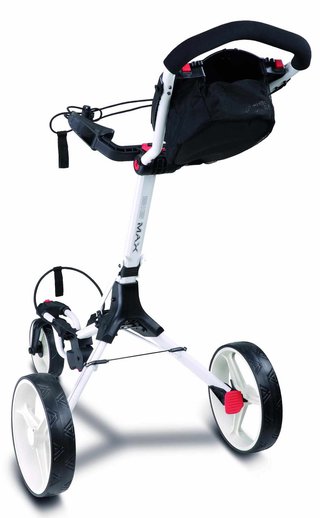 Big Max IQ2 360 manuálny golfový vozík, biela