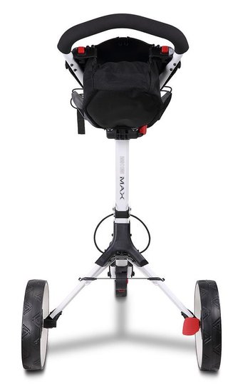 Big Max IQ2 360 manuálny golfový vozík, biela