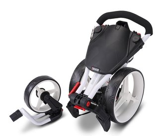 Big Max IQ2 360 manuálny golfový vozík, biela