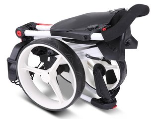 Big Max IQ2 360 manuálny golfový vozík, biela