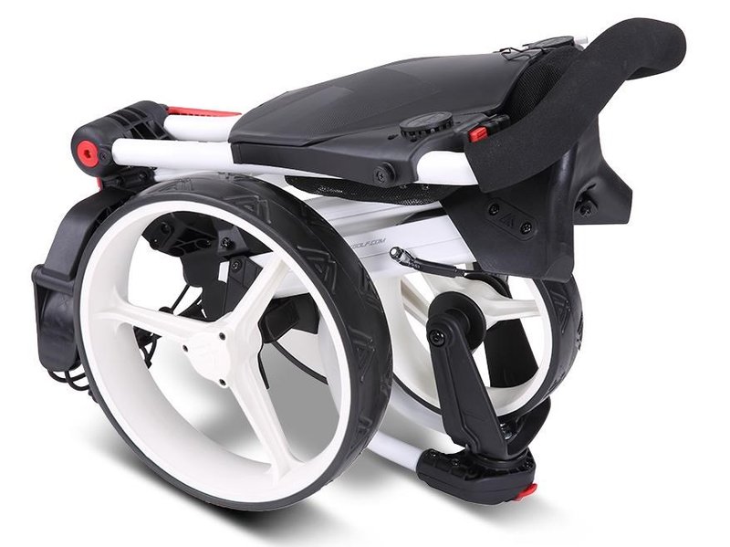 Big Max IQ2 360 manuálny golfový vozík, biela