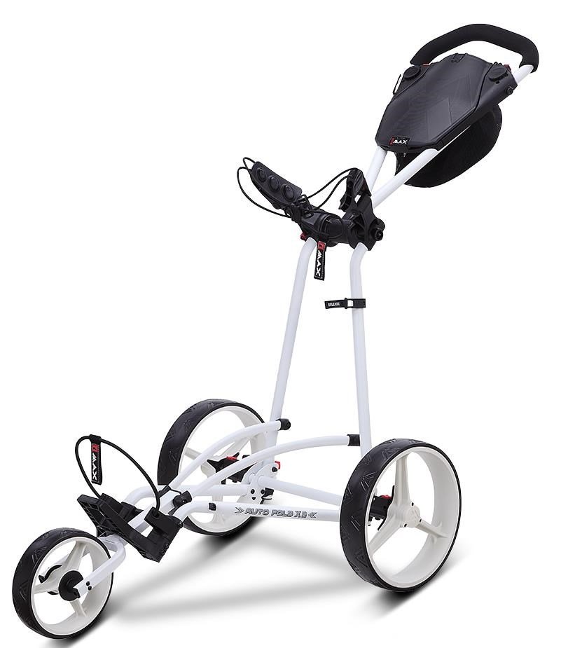 Big Max Autofold X2 manuálny golfový vozík, biela