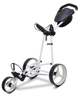 Big Max Autofold X2 manuálny golfový vozík, biela