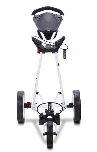 Big Max Autofold X2 manuálny golfový vozík, biela
