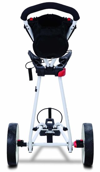 Big Max Autofold X2 manuálny golfový vozík, biela