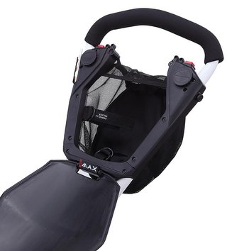 Big Max Autofold X2 manuálny golfový vozík, biela