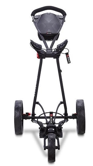 Big Max Autofold X2 manuálny golfový vozík, čierna