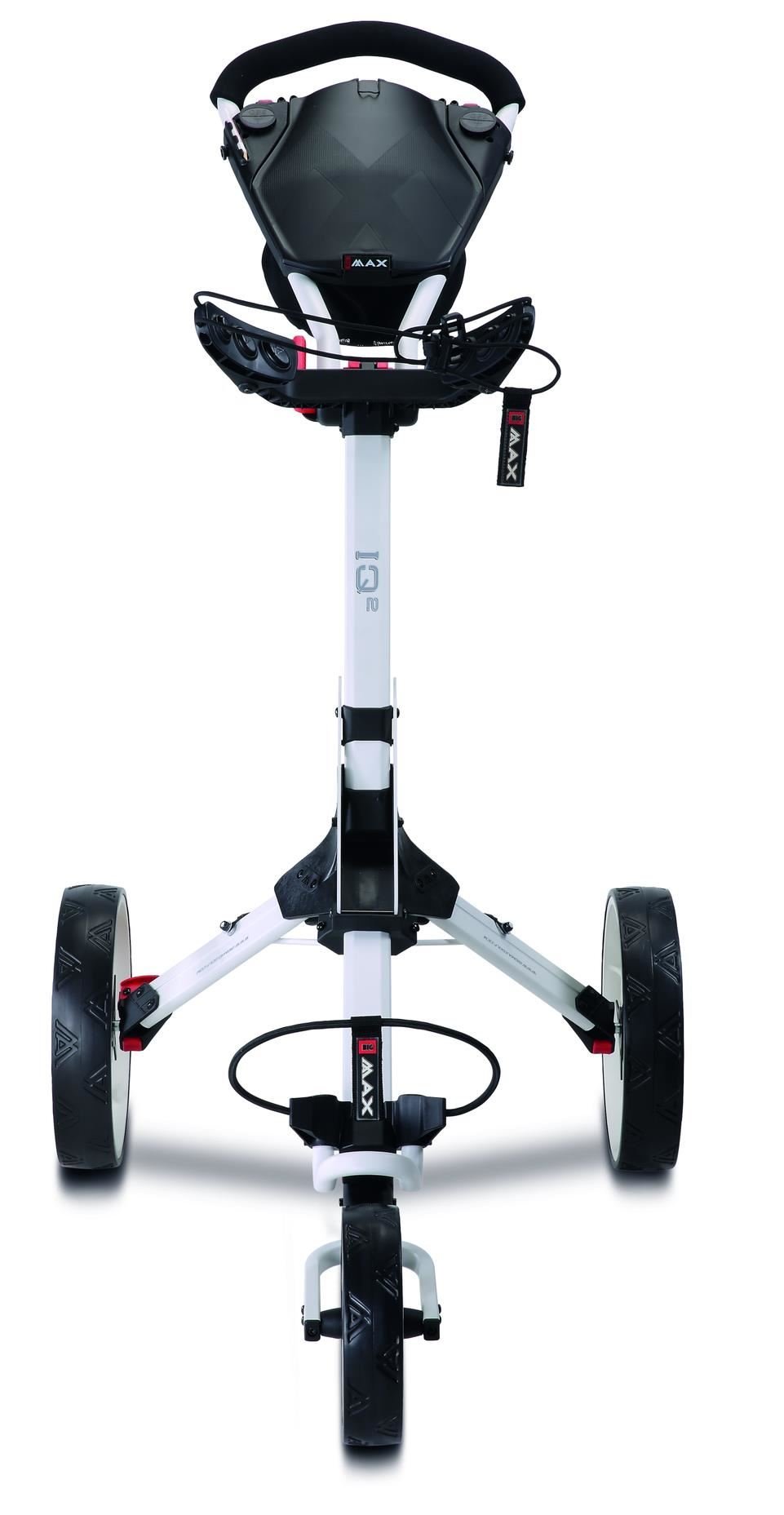 Big Max IQ2 manuálny golfový vozík, biela