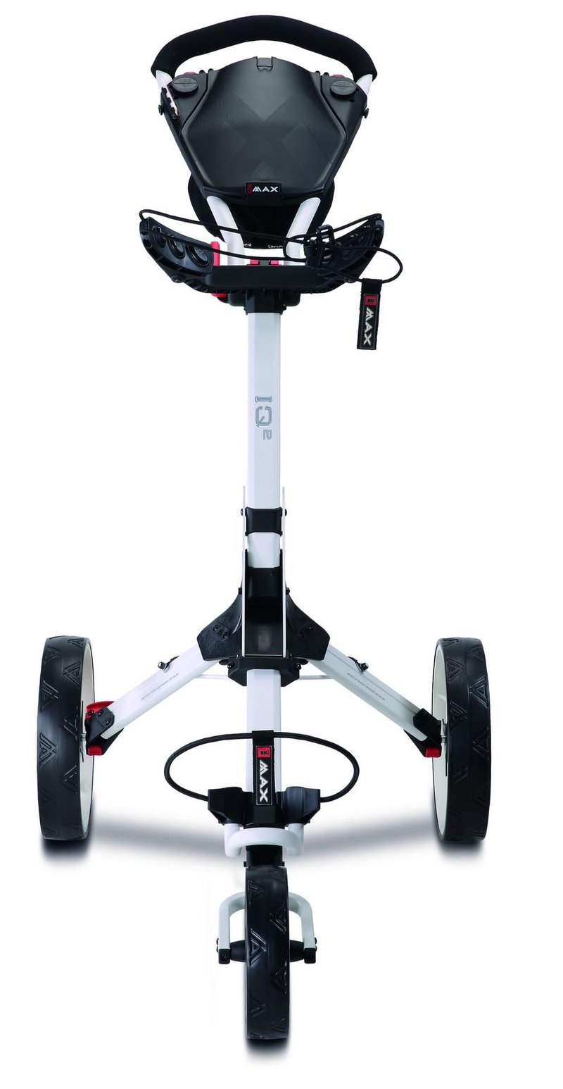 Big Max IQ2 manuálny golfový vozík, biela