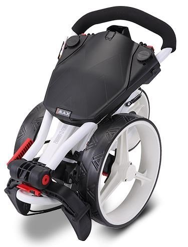 Big Max IQ2 manuálny golfový vozík, biela