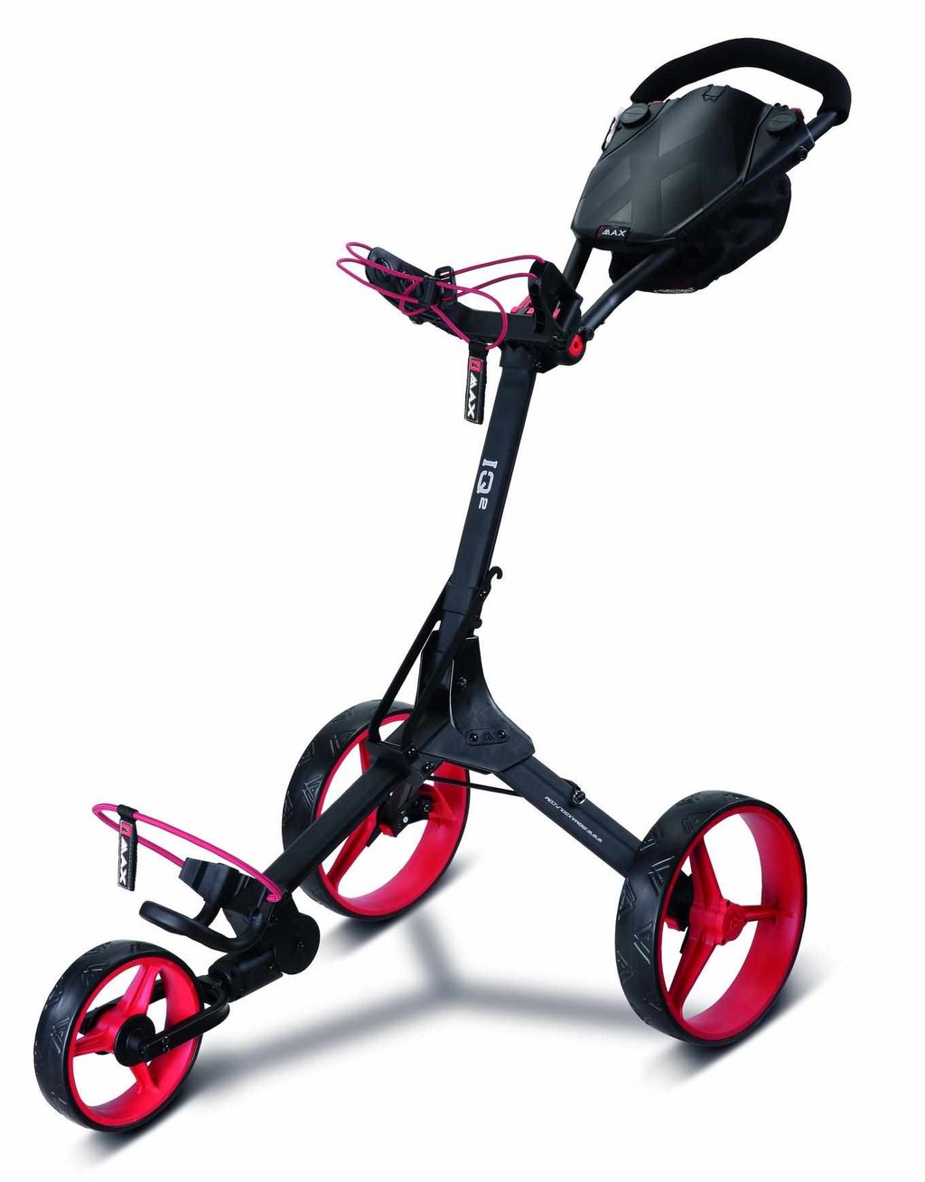 Big Max IQ2 tlačný vozík, phantom black-red