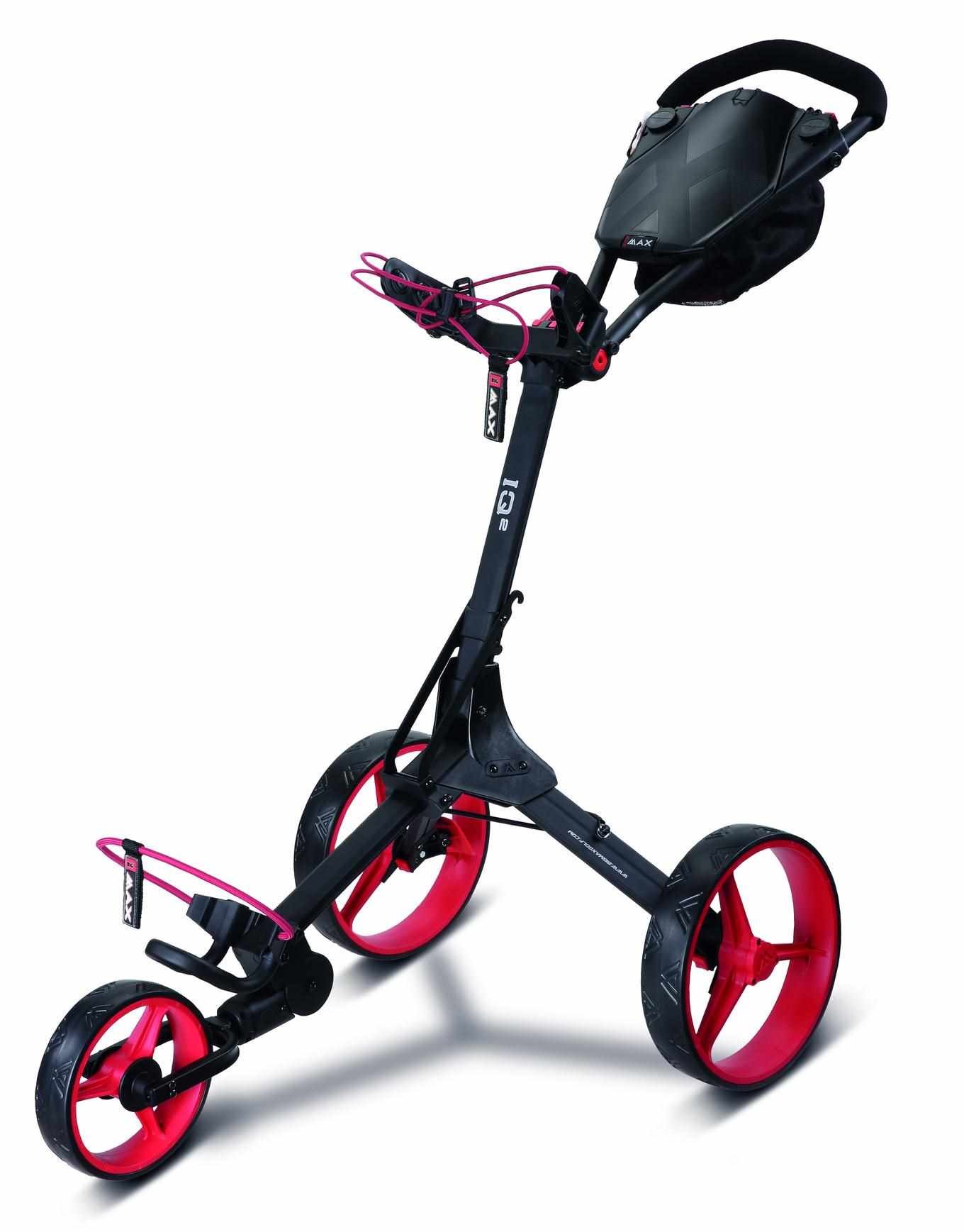 Big Max IQ2 tlačný vozík, phantom black-red