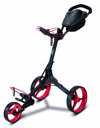Big Max IQ2 tlačný vozík, phantom black-red