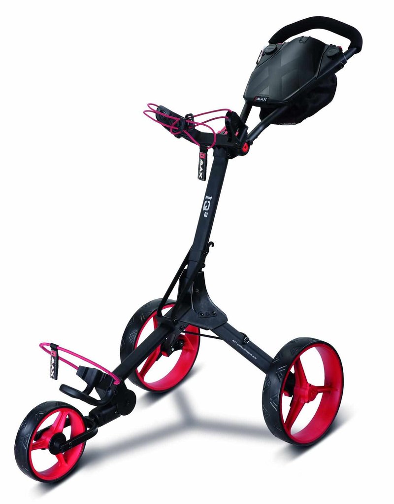 Big Max IQ2 tlačný vozík, phantom black-red