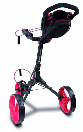 Big Max IQ2 tlačný vozík, phantom black-red