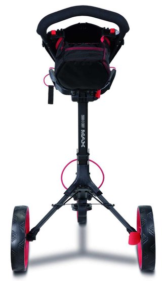 Big Max IQ2 tlačný vozík, phantom black-red