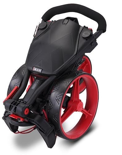 Big Max IQ2 tlačný vozík, phantom black-red