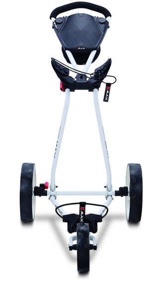 Big Max TI TWO manuálny golfový vozík, biela