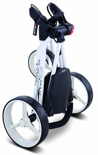 Big Max TI TWO manuálny golfový vozík, biela