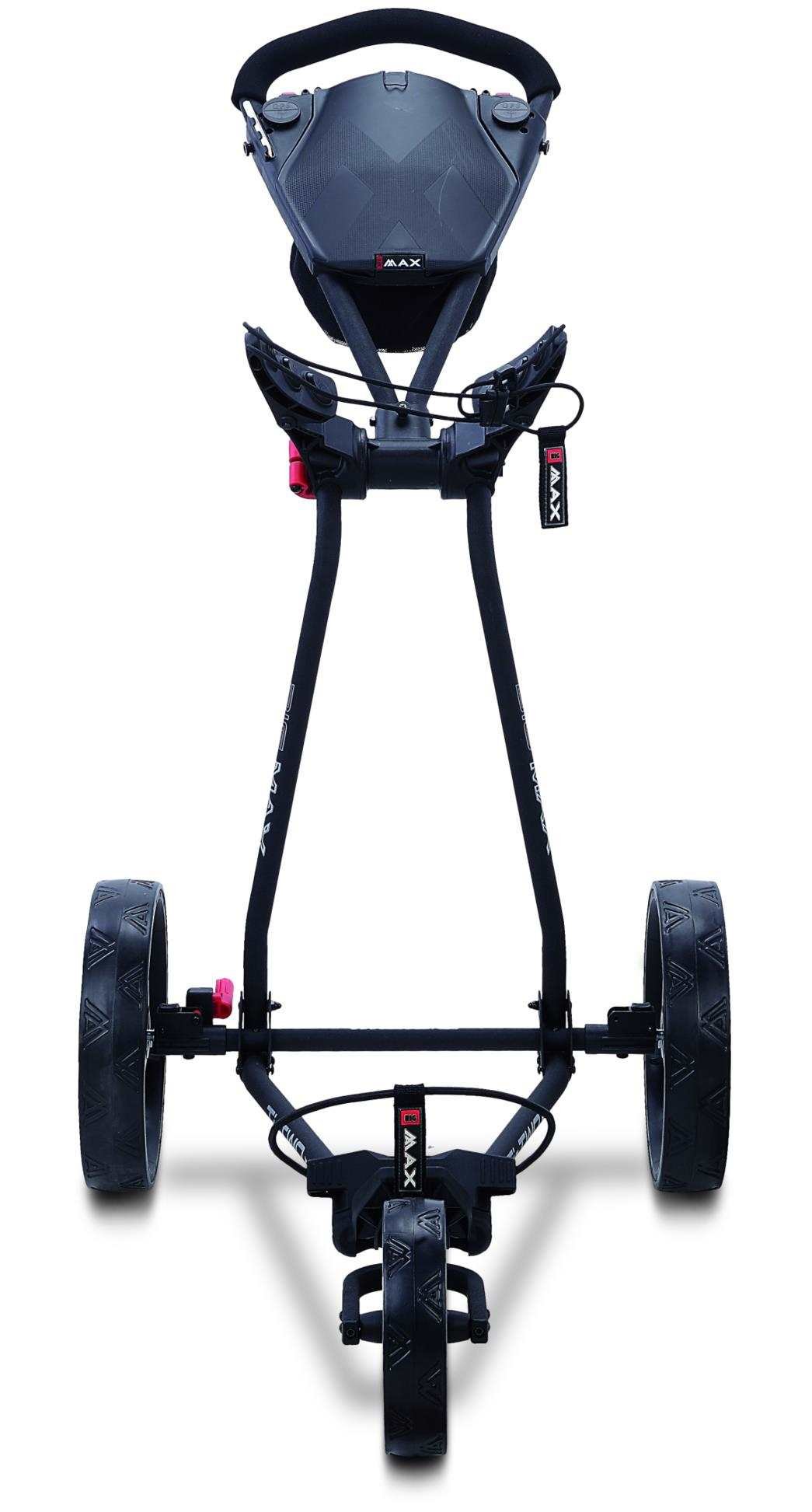 Big Max TI TWO manuálny golfový vozík, phantom black