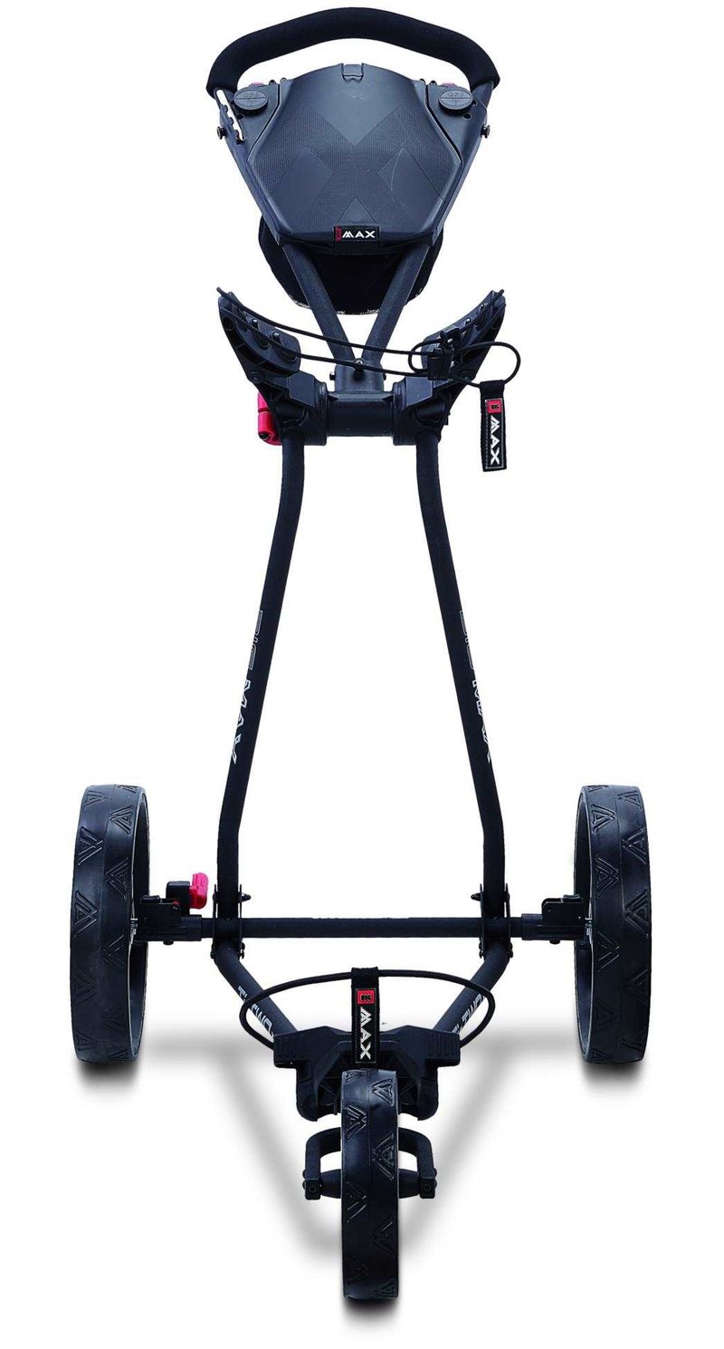 Big Max TI TWO manuálny golfový vozík, phantom black